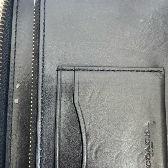 Coach Double Zip Travel Organizer In Signature Canvas - Picture 12 of 15